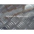 embossed five bar aluminium sheet